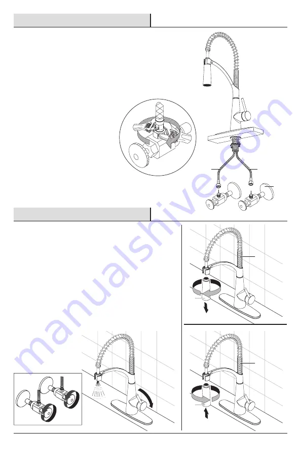 Glacier bay 305537759 Installation And Care Manual Download Page 6