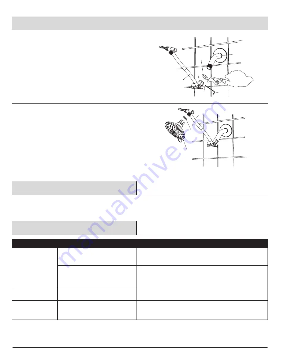 Glacier bay 3075-512-WS1 Use And Care Manual Download Page 9