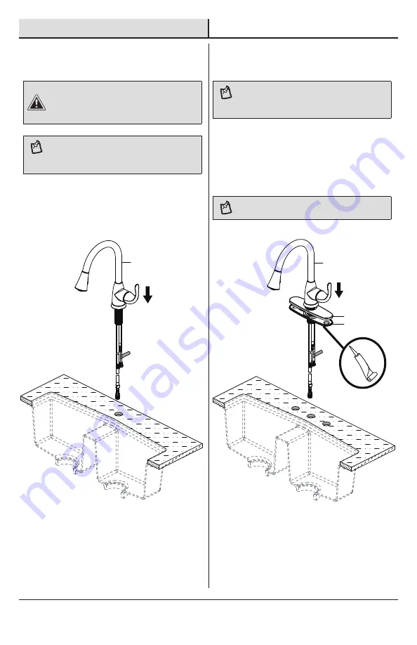 Glacier bay 67551-0306 Installation And Care Manual Download Page 14