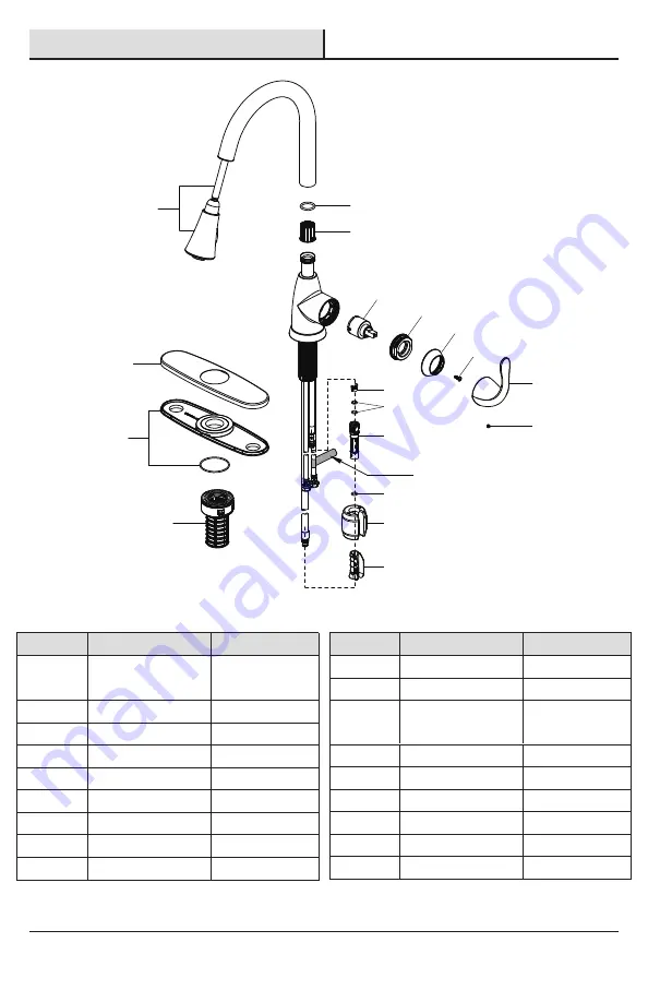 Glacier bay 67551-0306 Installation And Care Manual Download Page 19