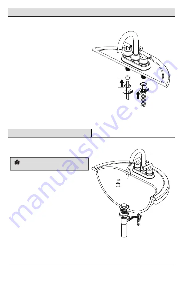 Glacier bay 67730W-6101 Installation And Care Manual Download Page 19