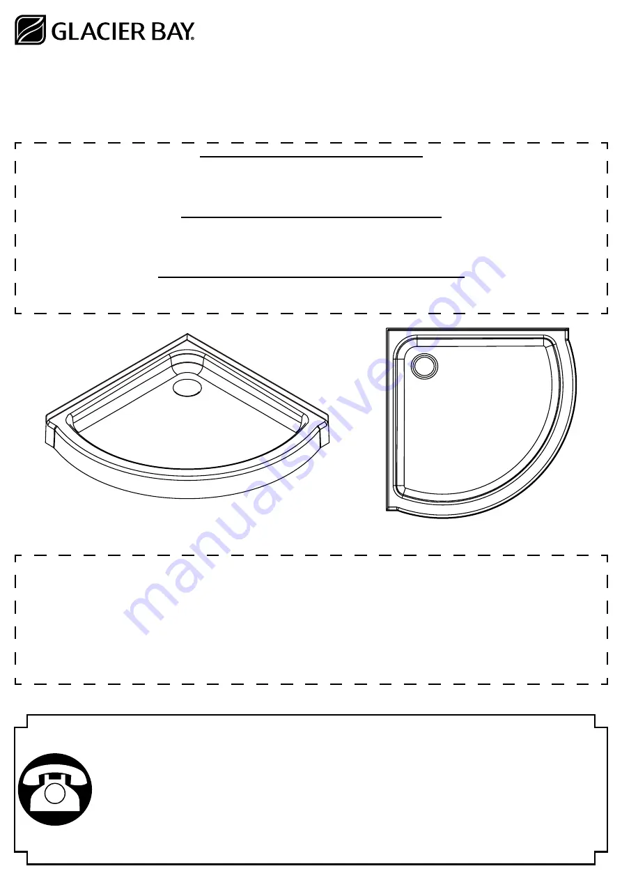 Glacier bay GBSH211 Installation Manual Download Page 1