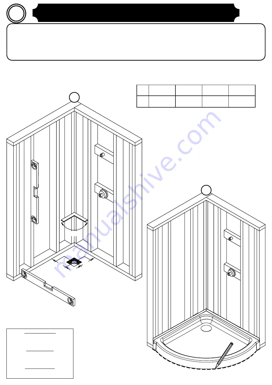 Glacier bay GBSH211 Installation Manual Download Page 7