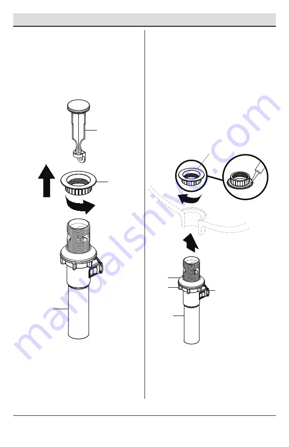 Glacier bay HD67190W-6104 Installation And Care Manual Download Page 17