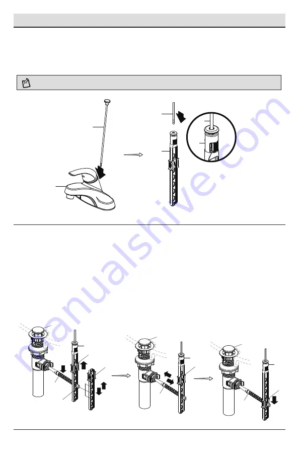 Glacier bay HD67211W-6204 Installation And Care Manual Download Page 17