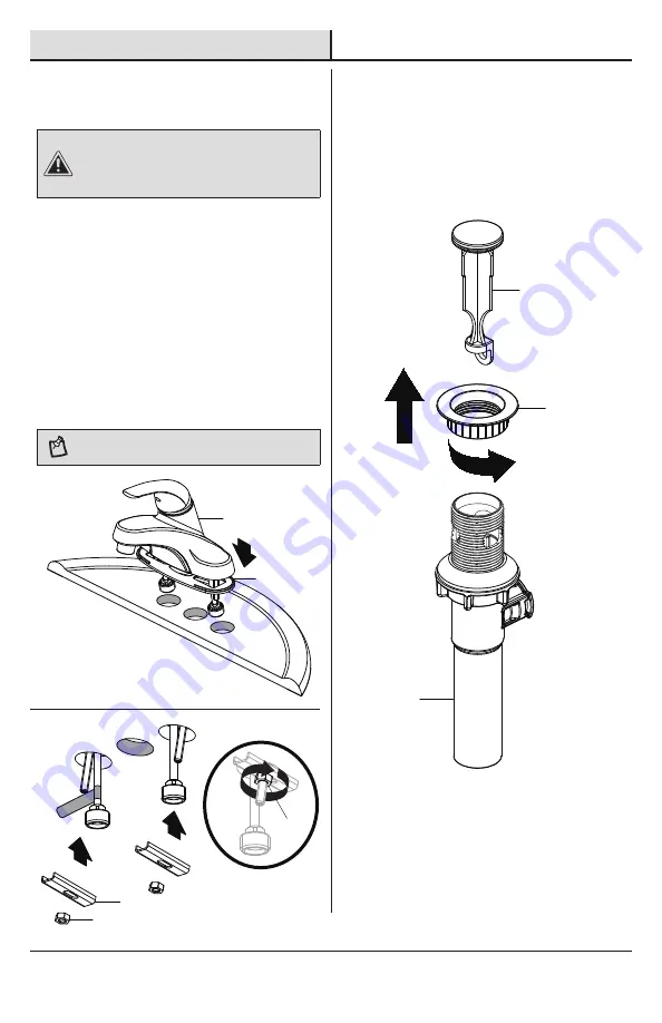 Glacier bay HD67211W-6204 Installation And Care Manual Download Page 26