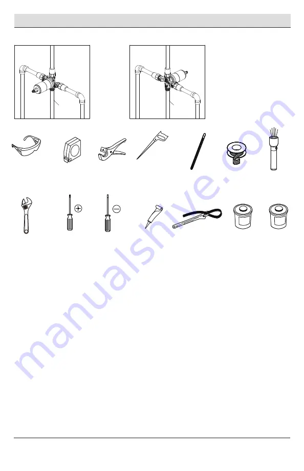 Glacier bay HD873X-8501 Installation And Care Manual Download Page 5