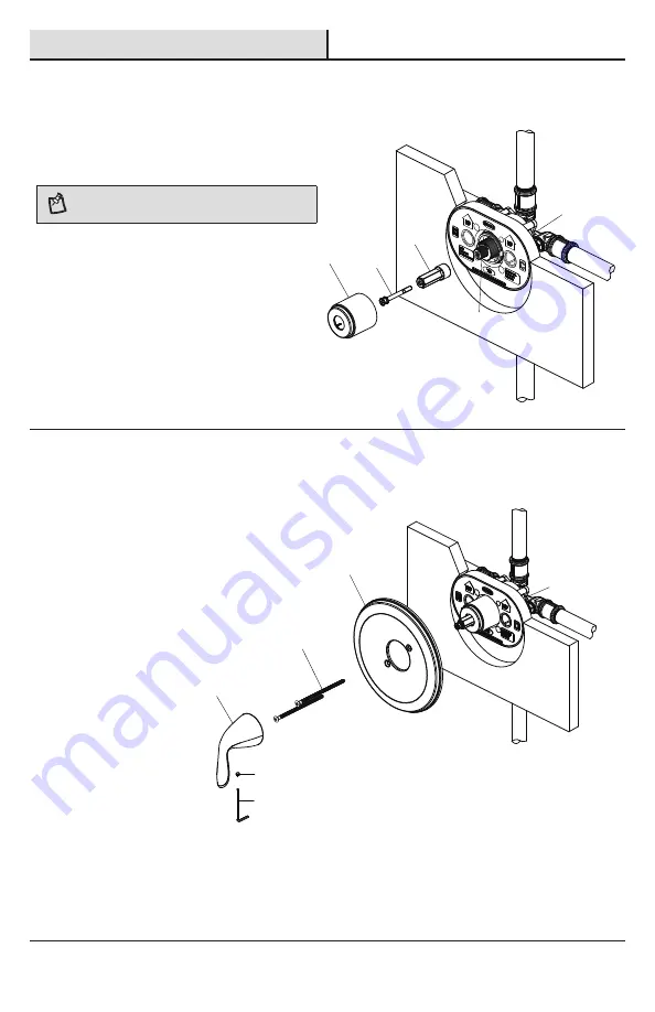 Glacier bay HD873X-8501 Installation And Care Manual Download Page 13