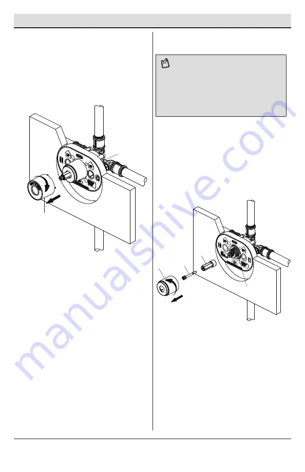 Glacier bay HD873X-8501 Installation And Care Manual Download Page 28