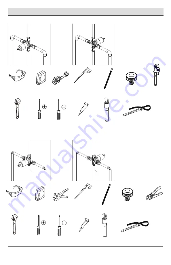 Glacier bay HD873X-8501 Installation And Care Manual Download Page 38