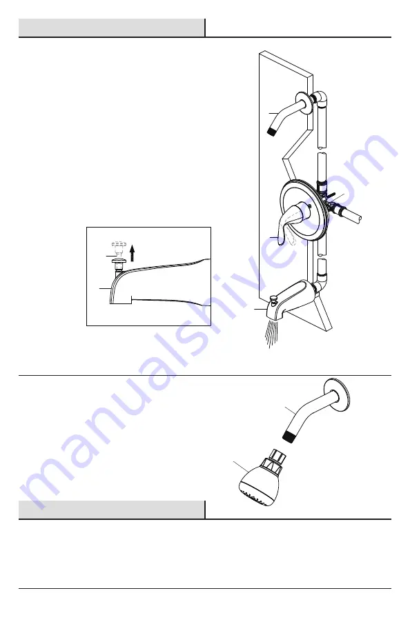 Glacier bay HD873X-8501 Installation And Care Manual Download Page 48