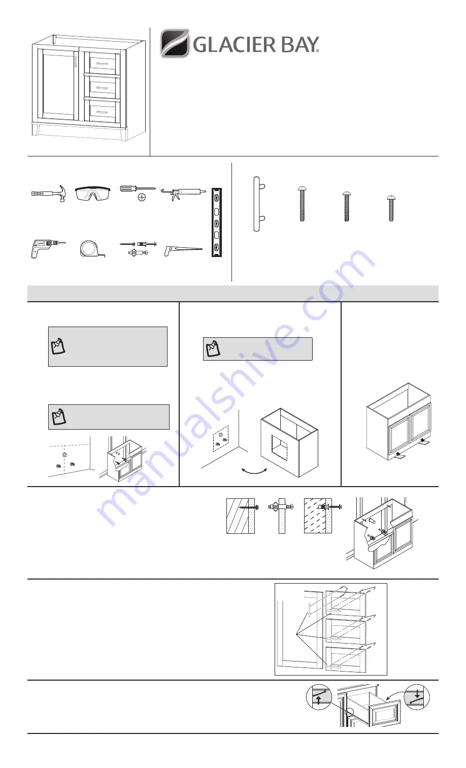 Glacier bay KHWHT30D Use And Care Manual Download Page 1