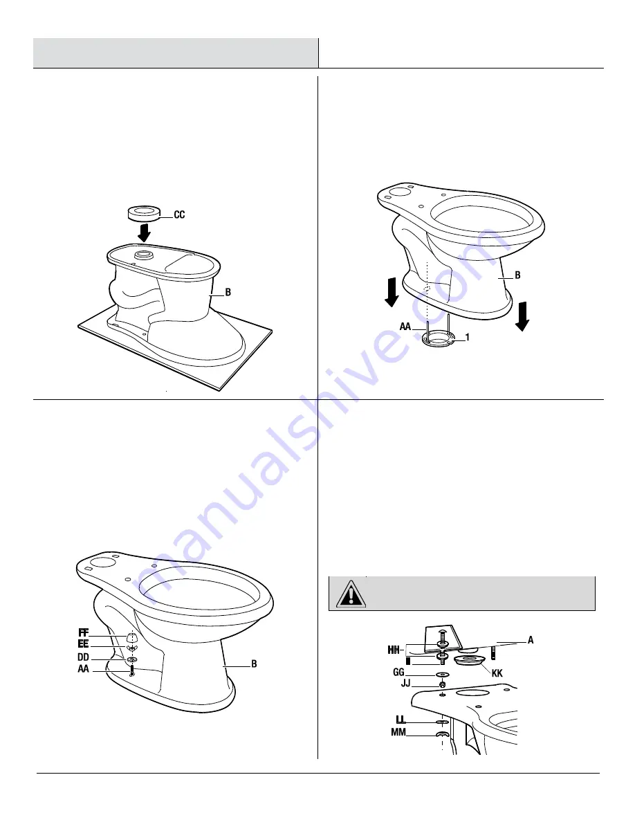 Glacier bay N2428R-10 Use And Care Manual Download Page 16