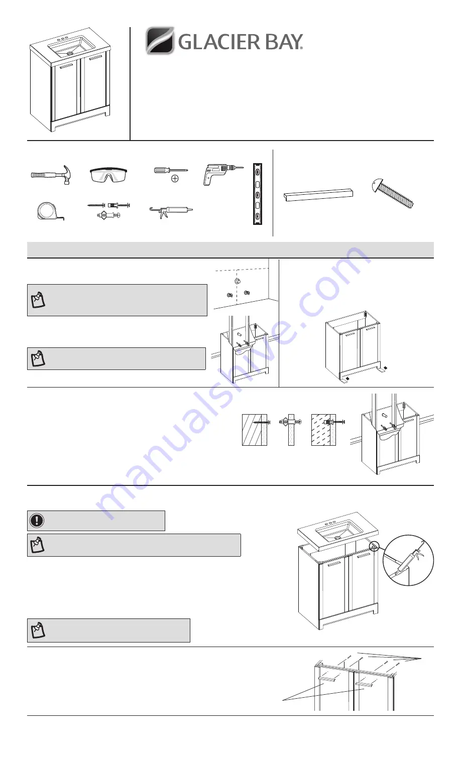 Glacier bay PPHARGLC24 Use And Care Manual Download Page 3