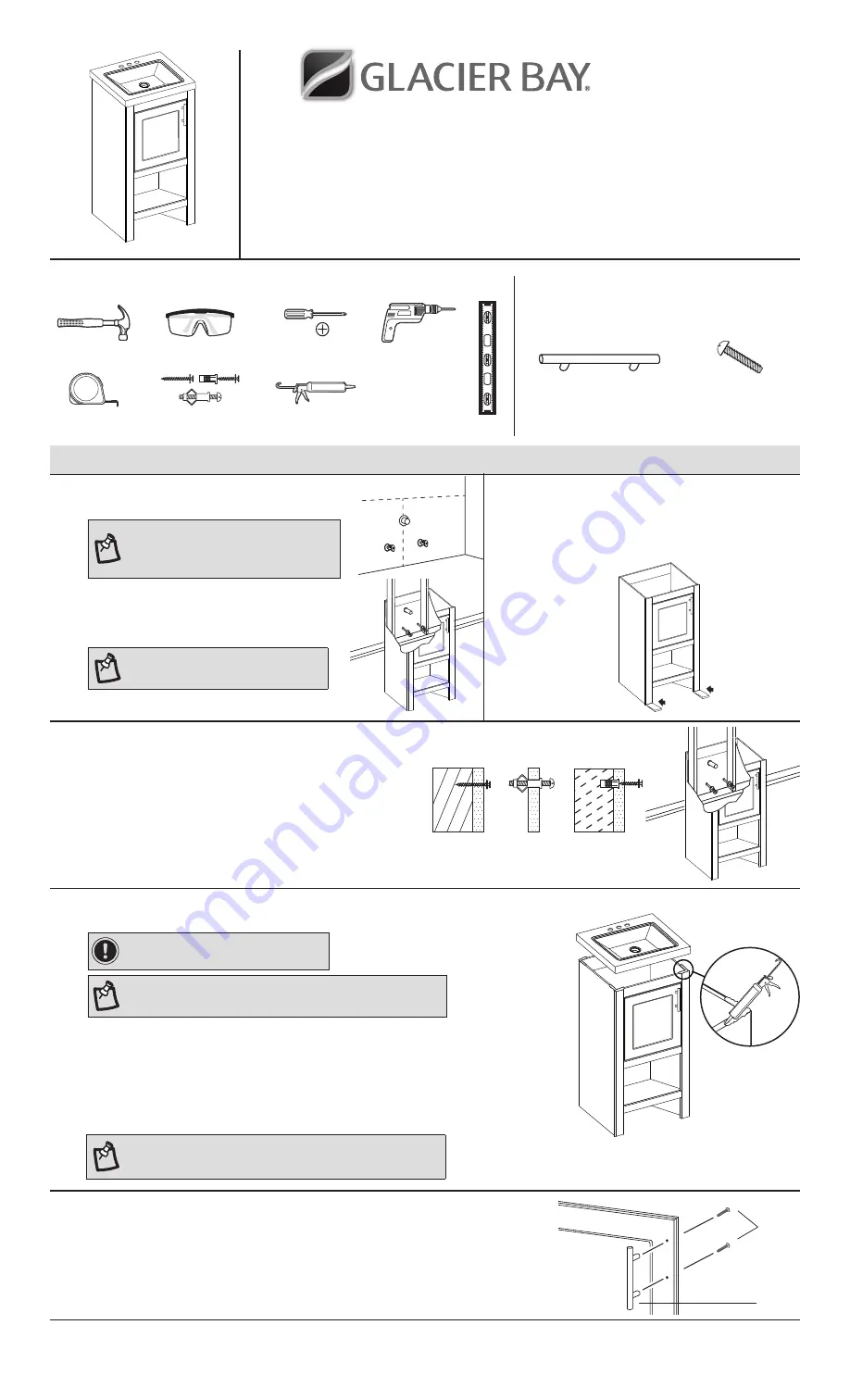 Glacier bay PPSPADVR18 Use And Care Manual Download Page 1