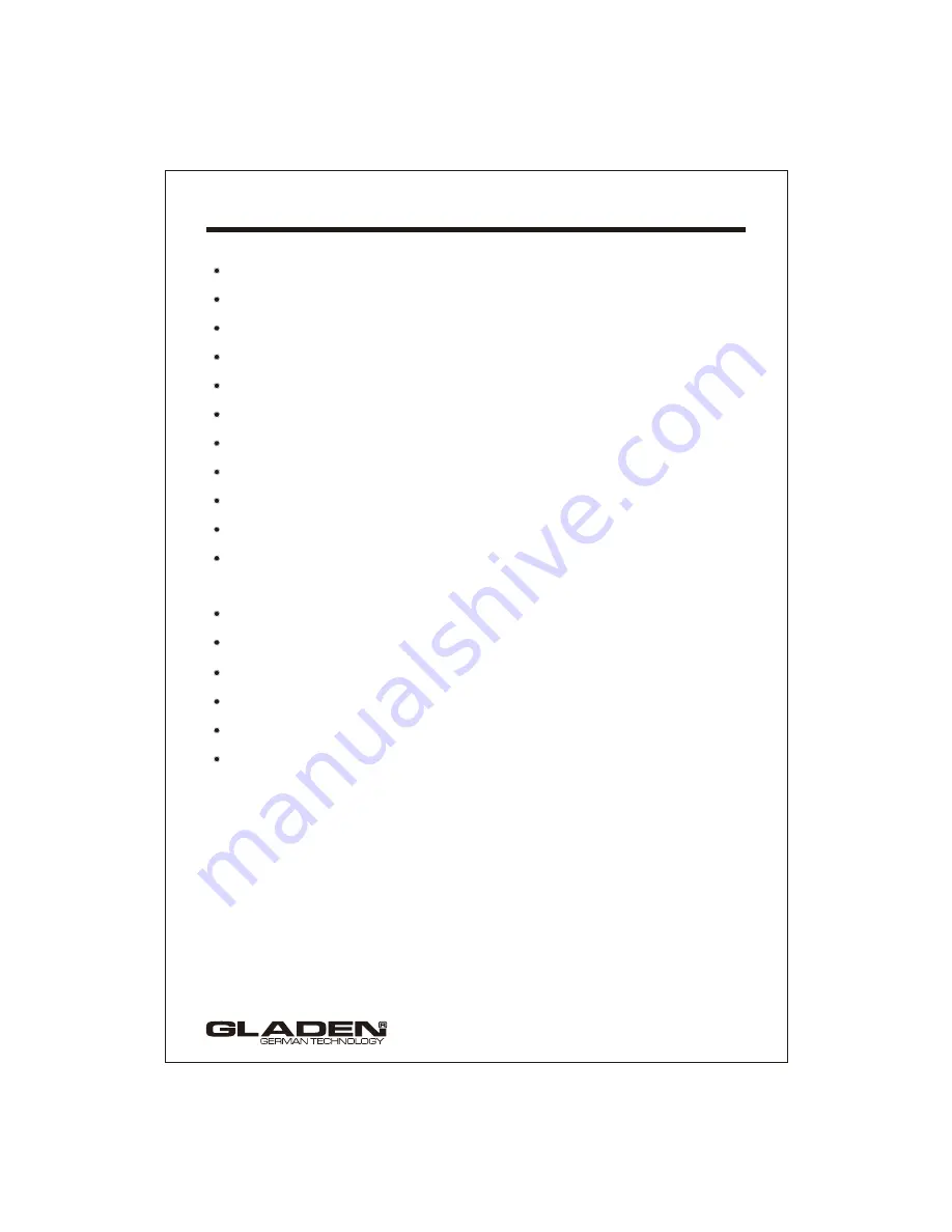 Gladen SPL 3000c1 User Manual Download Page 2