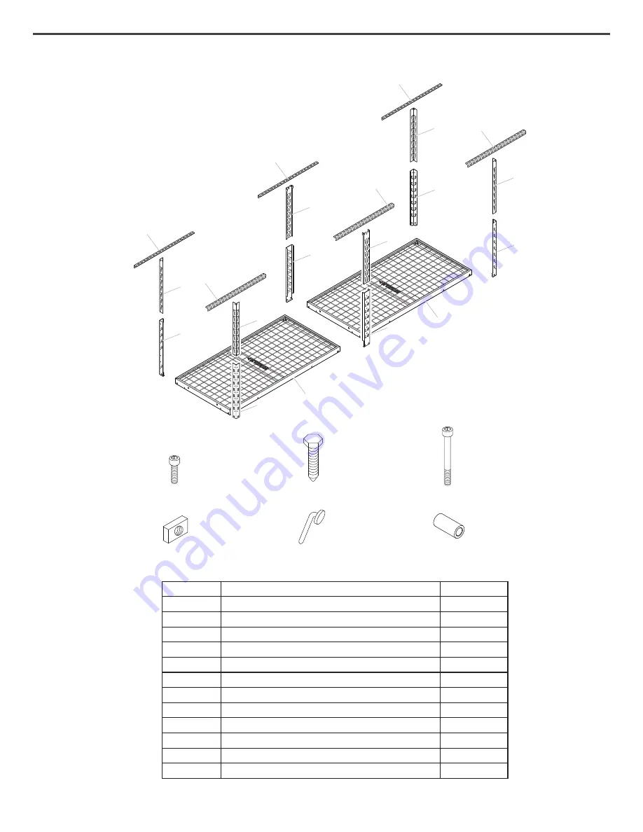 Gladiator 2329288 Assembly Instructions Manual Download Page 5