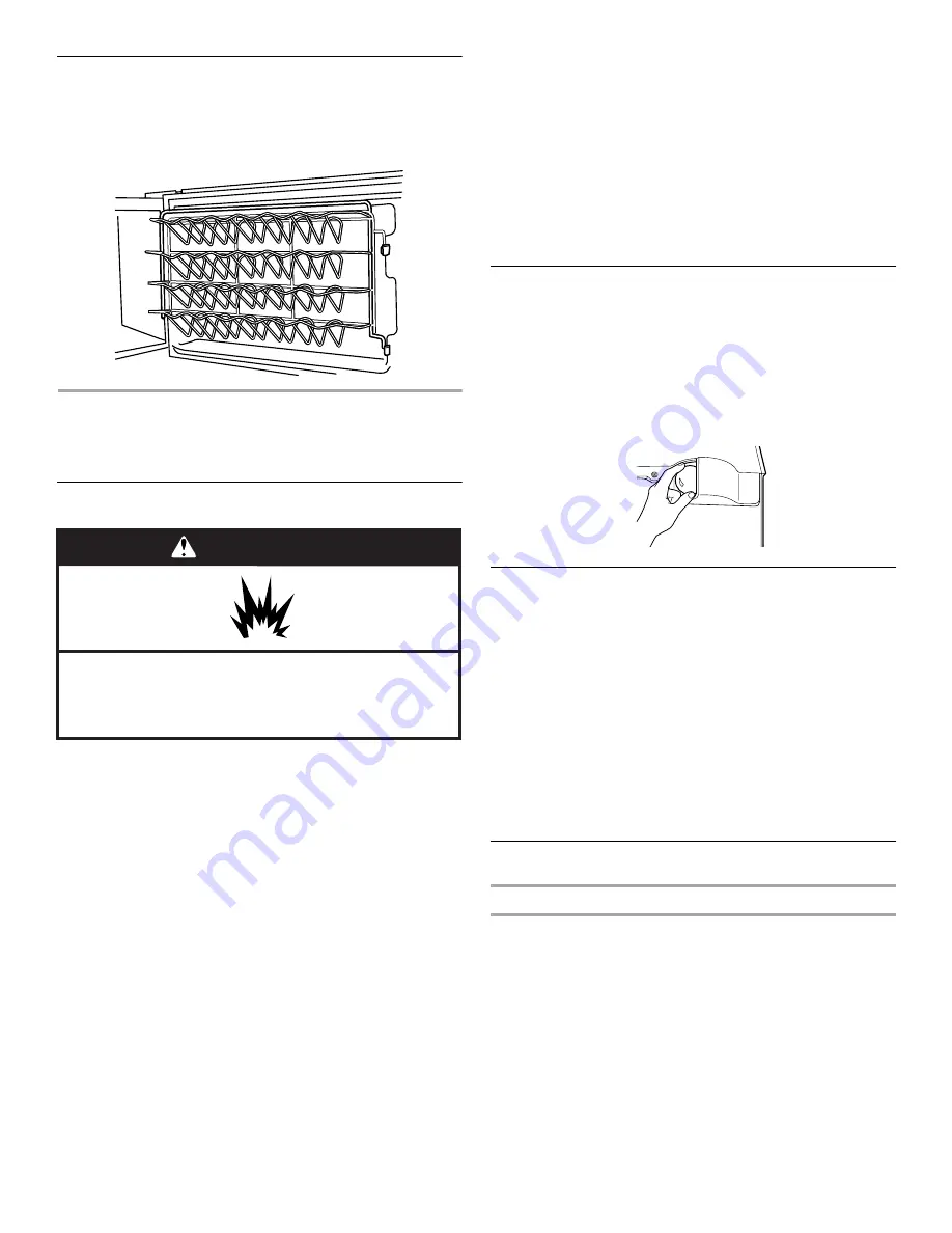 Gladiator CONVERTIBLE REFRIGERATOR Use & Care Manual Download Page 12