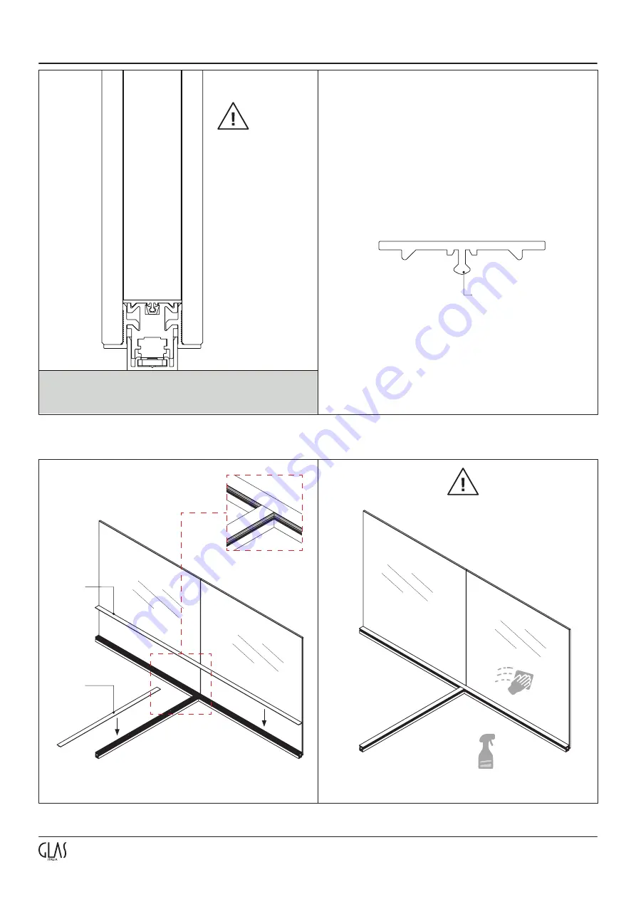 GLAS ALADIN WALL Manual Download Page 23