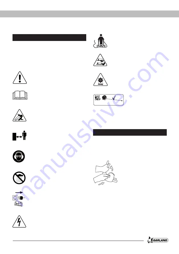 Glasswelt GARLAND SCAR 302 E Instruction Manual Download Page 23