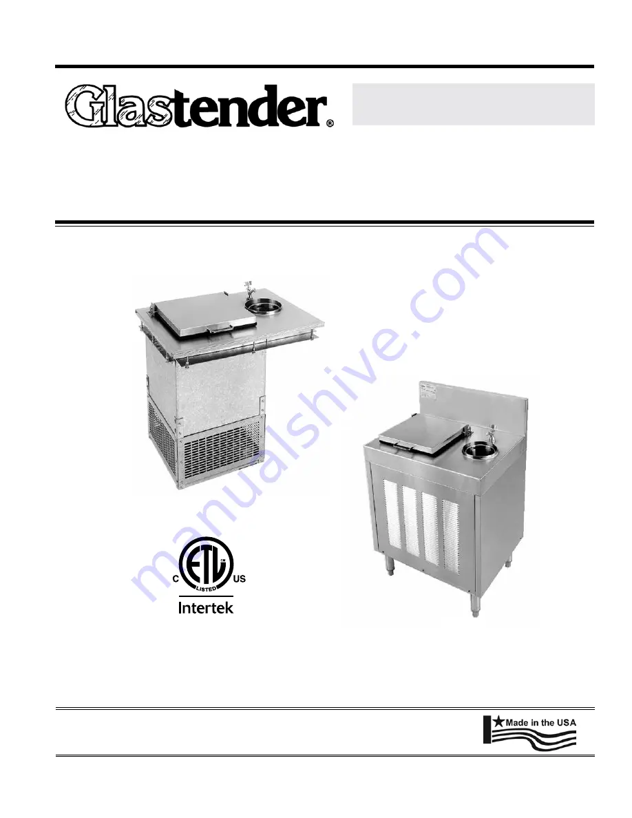 Glastender FRA-24 Operation Manual, Parts Directory, And Price List Download Page 1