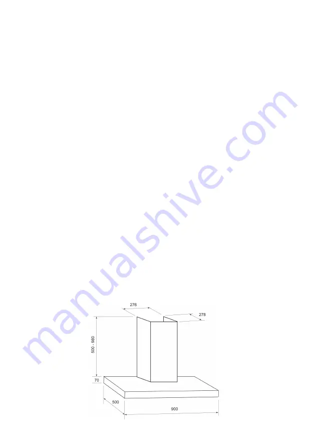 Glem CK90TBLED Instruction Manual And Installation Manual Download Page 5