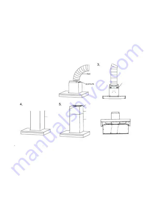 Glem CK90TBLED Instruction Manual And Installation Manual Download Page 8