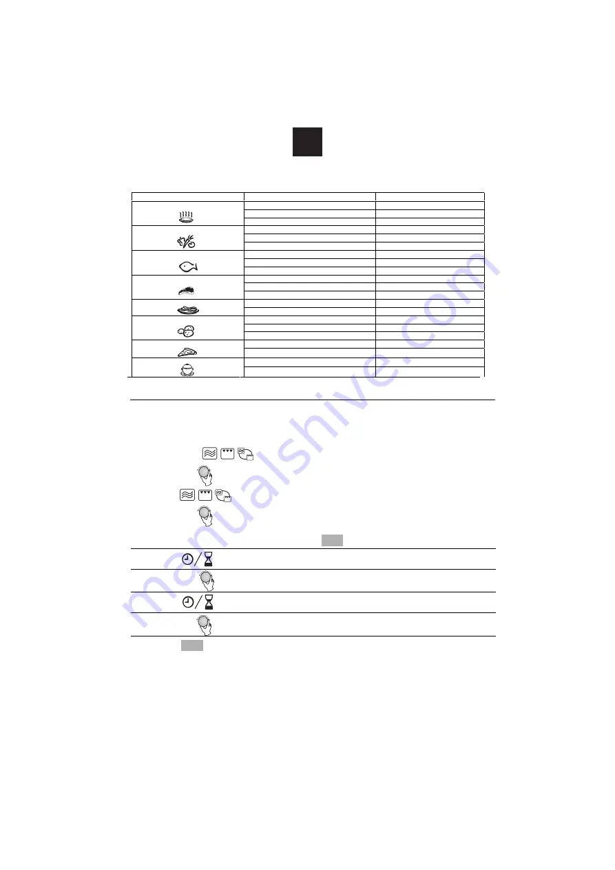 Glem GMI203IX User Instructions Download Page 30