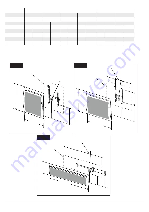 Glen Dimplex CONVECTAIR OPERA 7735 Installation And User Manual Download Page 10