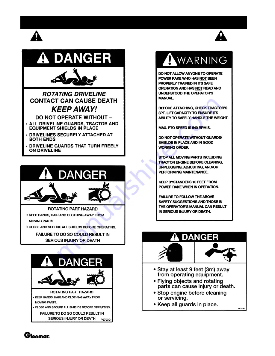 Glenmac Harley T6 Operator'S Manual Download Page 12