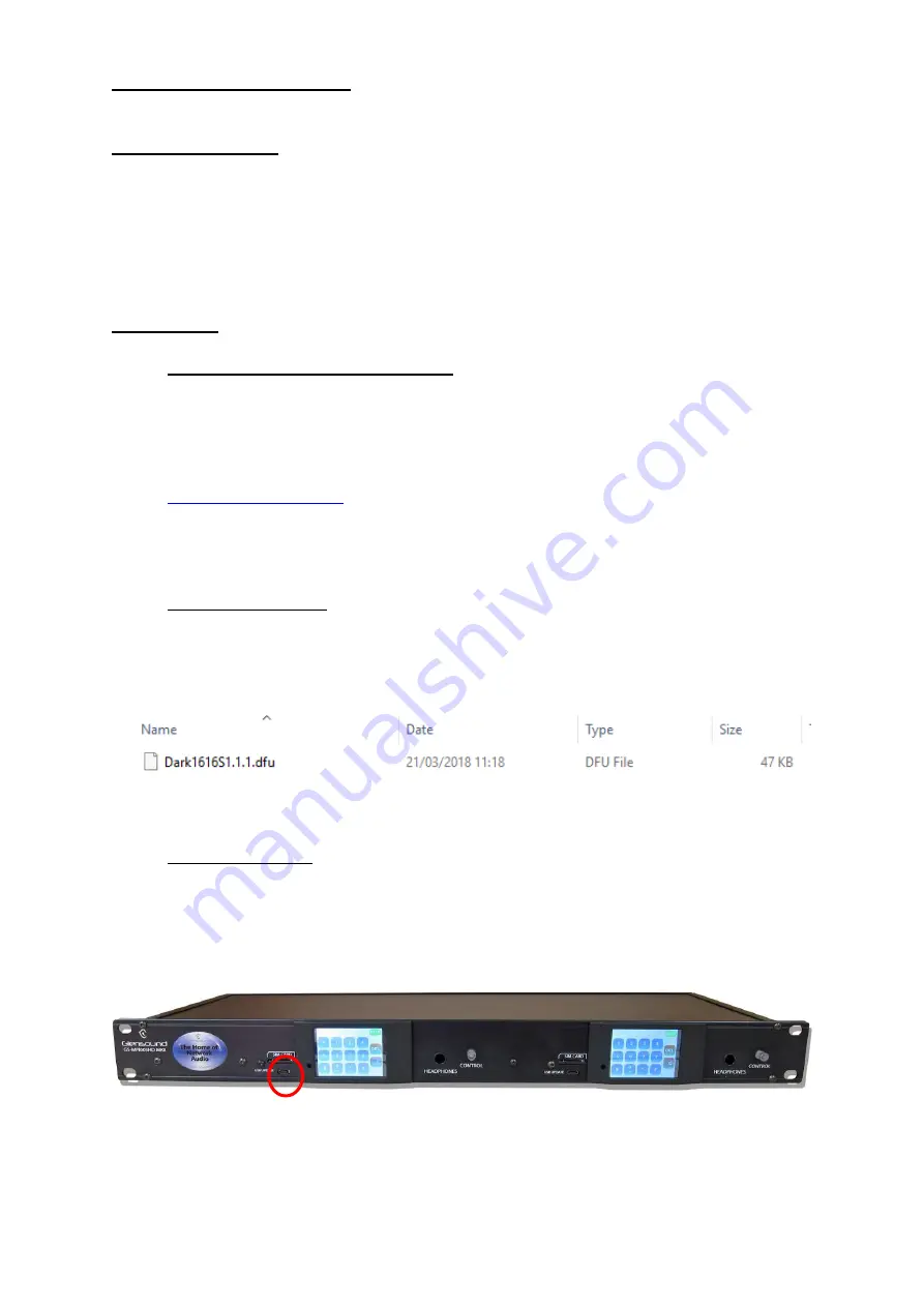 Glensound Electronics Dante GS-MPI005HD MKII Скачать руководство пользователя страница 44