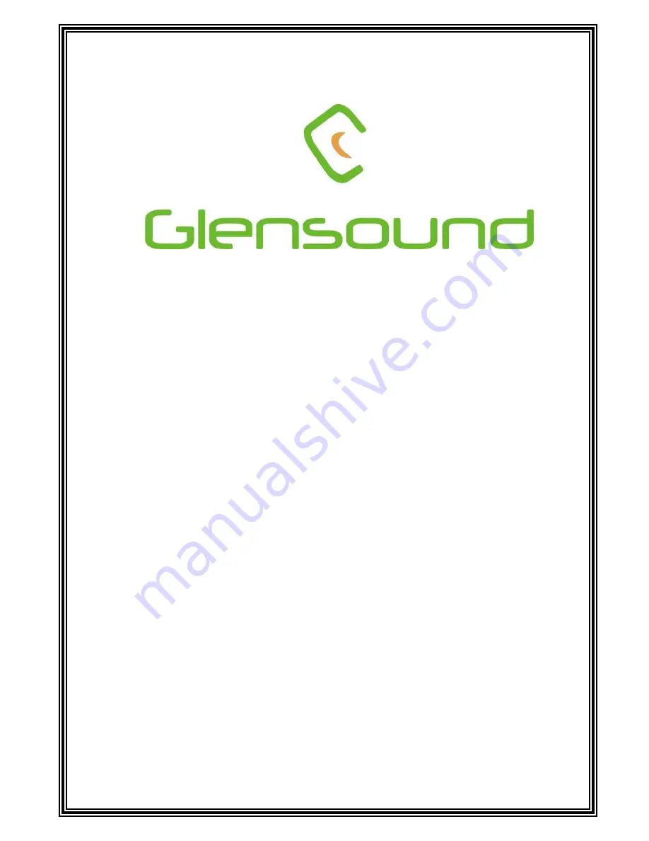 Glensound GS-CU001P Скачать руководство пользователя страница 1