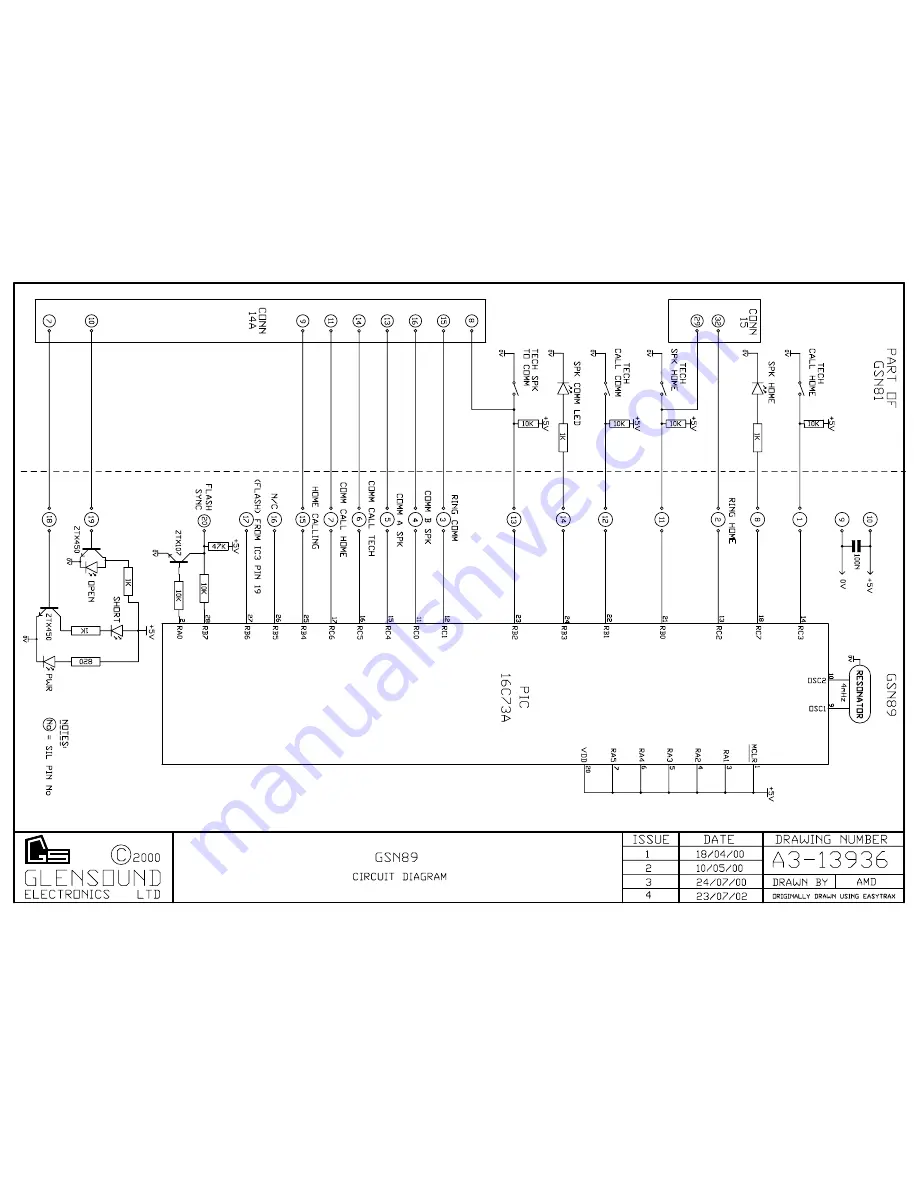 Glensound GSOC24 Wiring Diagram Download Page 34