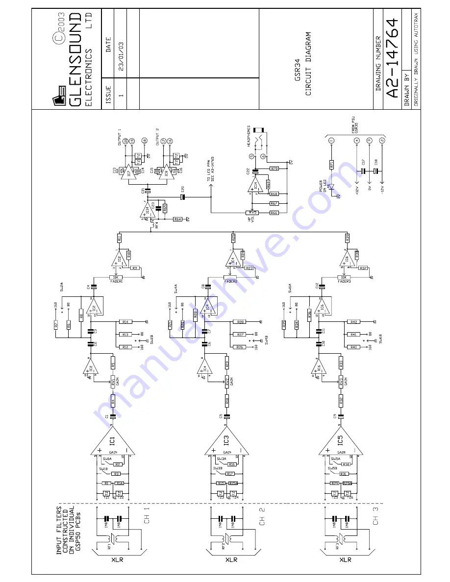 Glensound GSVX4 Скачать руководство пользователя страница 5