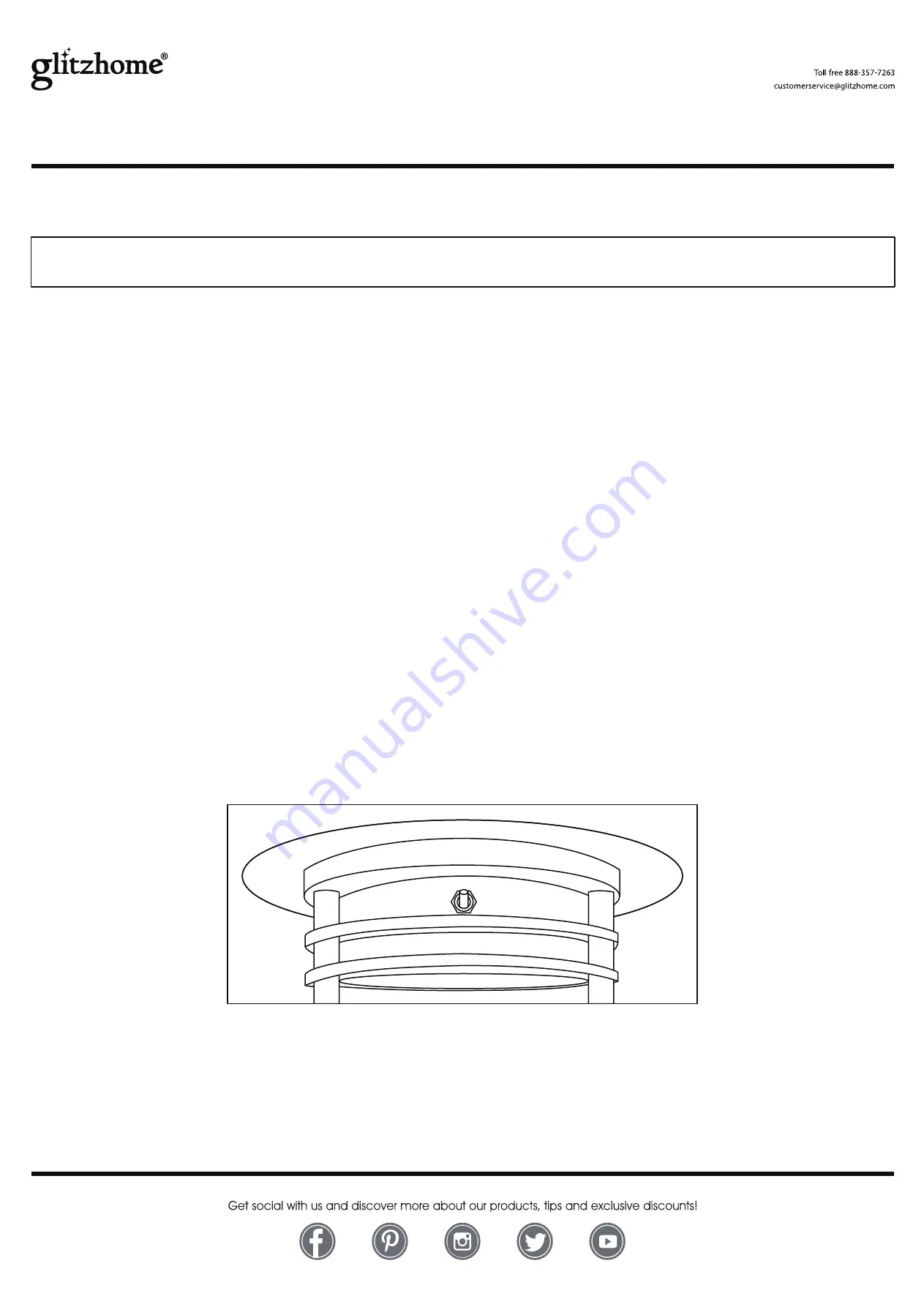 GLITZHOME GH20405 Assembly Instruction Download Page 1