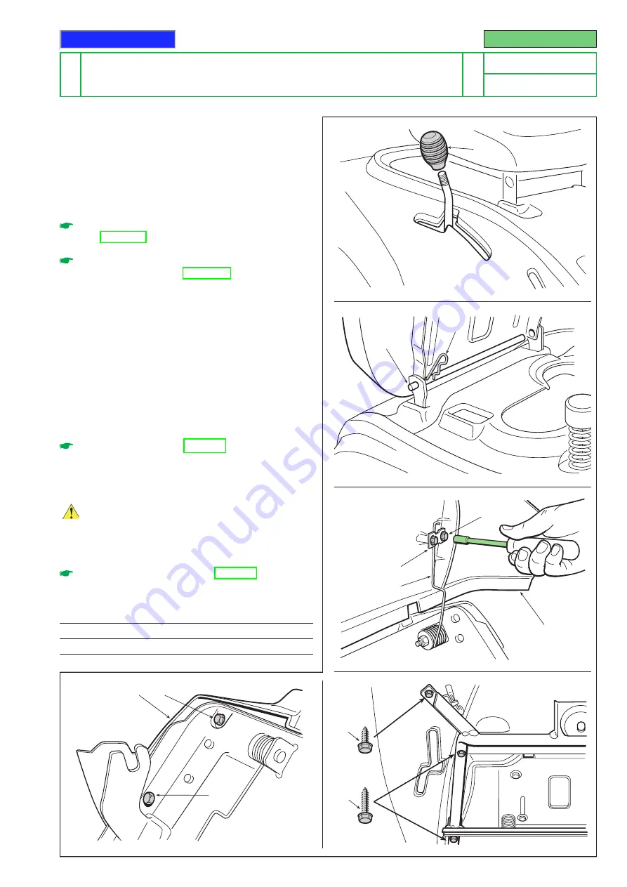 Global garden products 72FL Hydro Workshop Manual Download Page 30