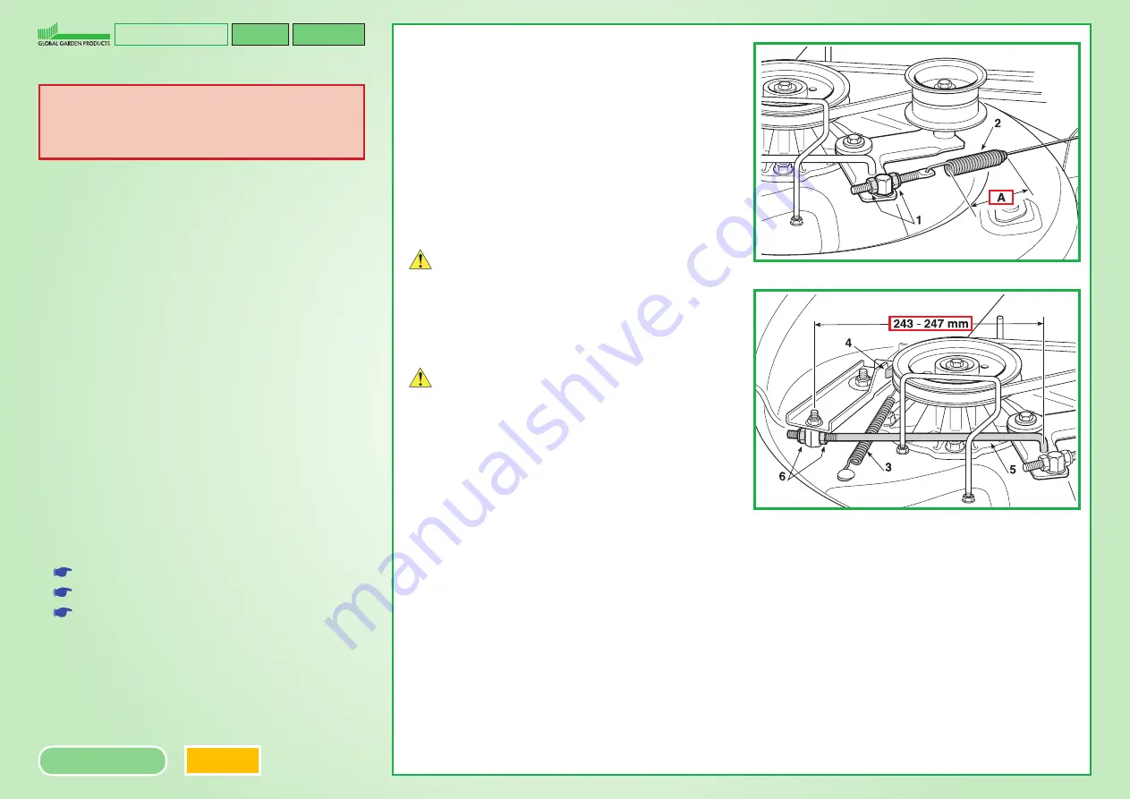 Global garden products MJ66 Workshop Manual Download Page 22