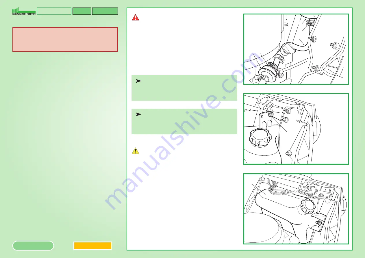 Global garden products N 102 Hy Series Workshop Manual Download Page 39