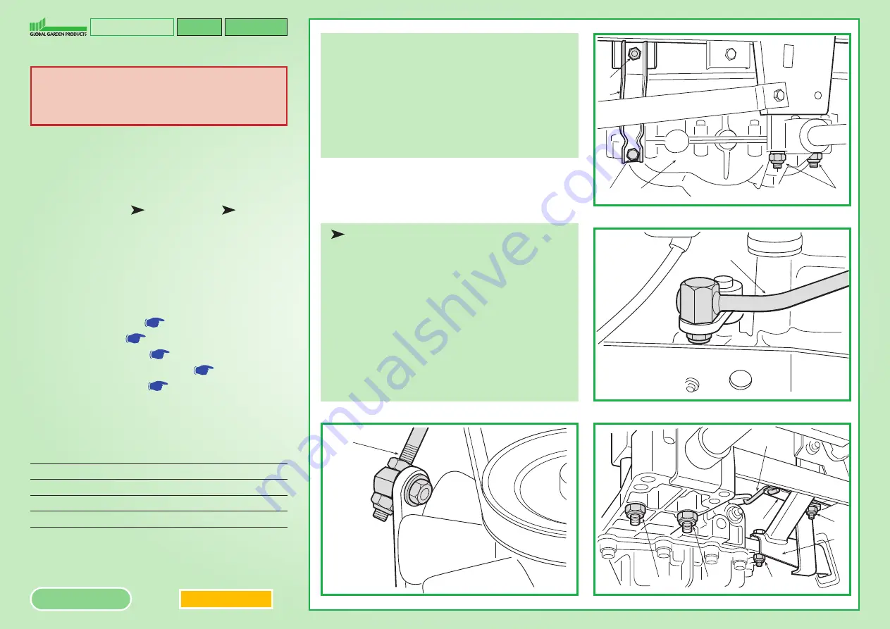 Global garden products N 102 Hy Series Workshop Manual Download Page 44