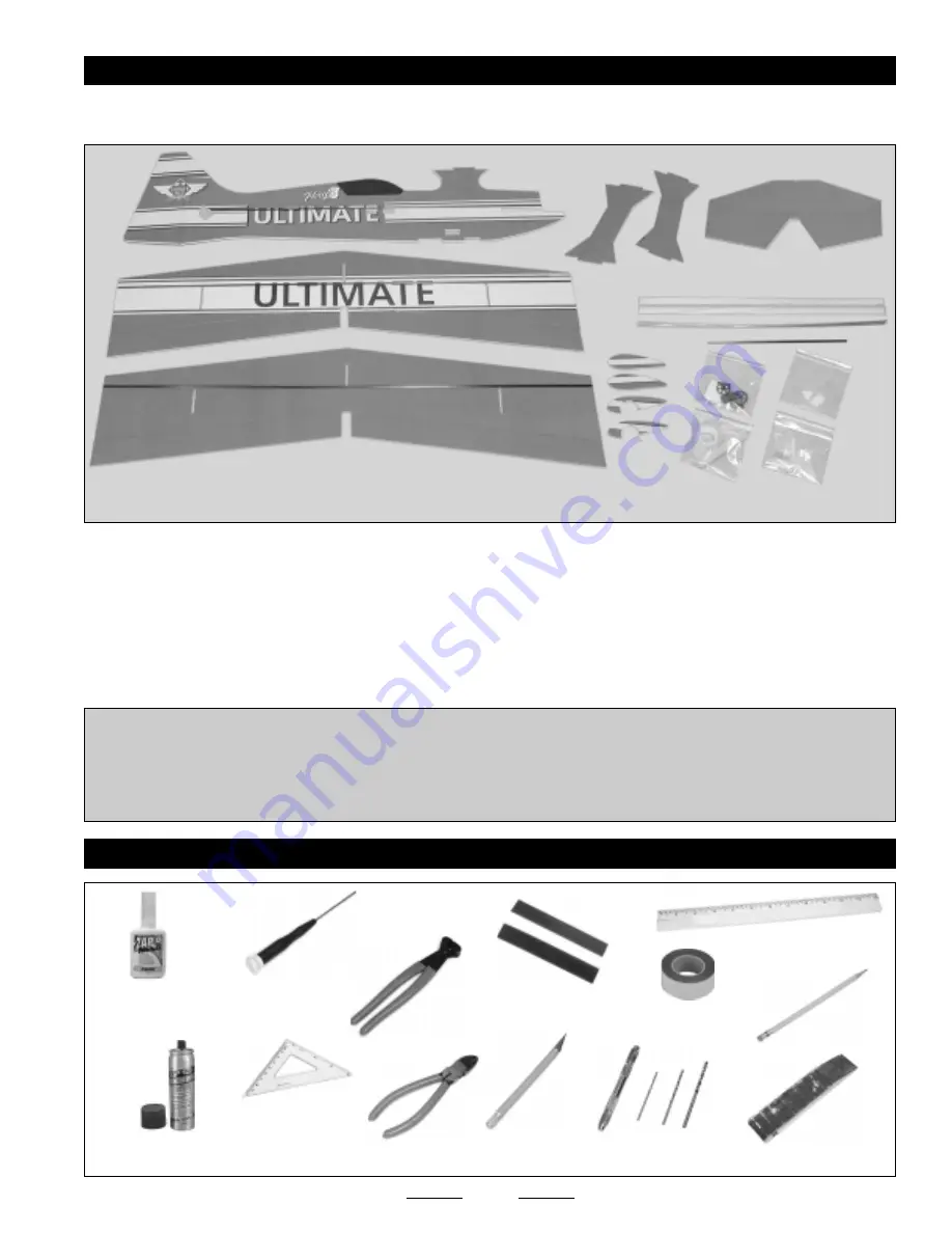 Global Hobby Phase 3 Pitts Instruction Manual Download Page 3