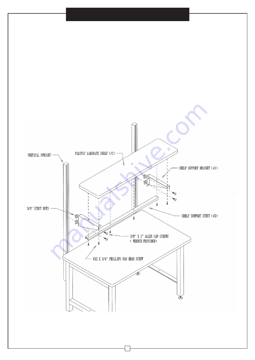 Global Industrial Bench-In-A-Box B2334702 User Manual Download Page 7