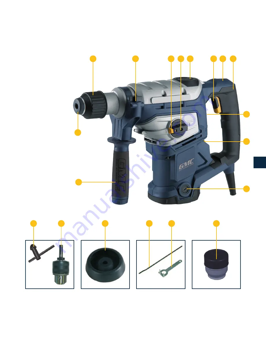 Global Machinery Company MRHD1500 Скачать руководство пользователя страница 55