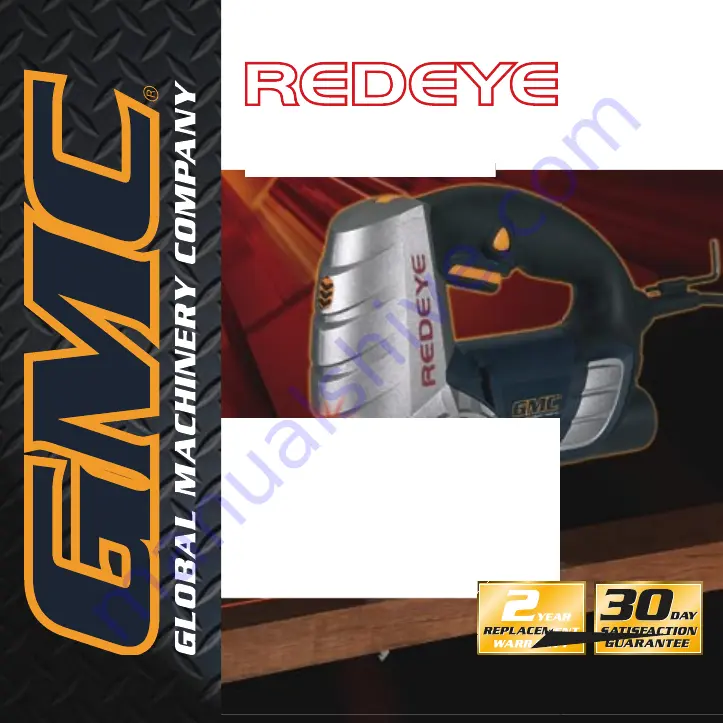 Global Machinery Company REDEYE LJS500 Instruction Manual Download Page 1