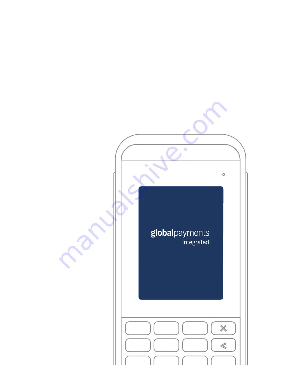 Global Payments Wireless e285 Quick Start Manual Download Page 1