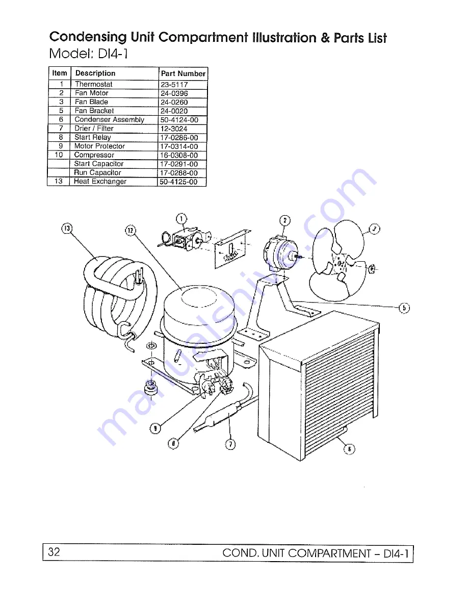 Global Refrigeration 2SF Service And Installation Manual Download Page 34