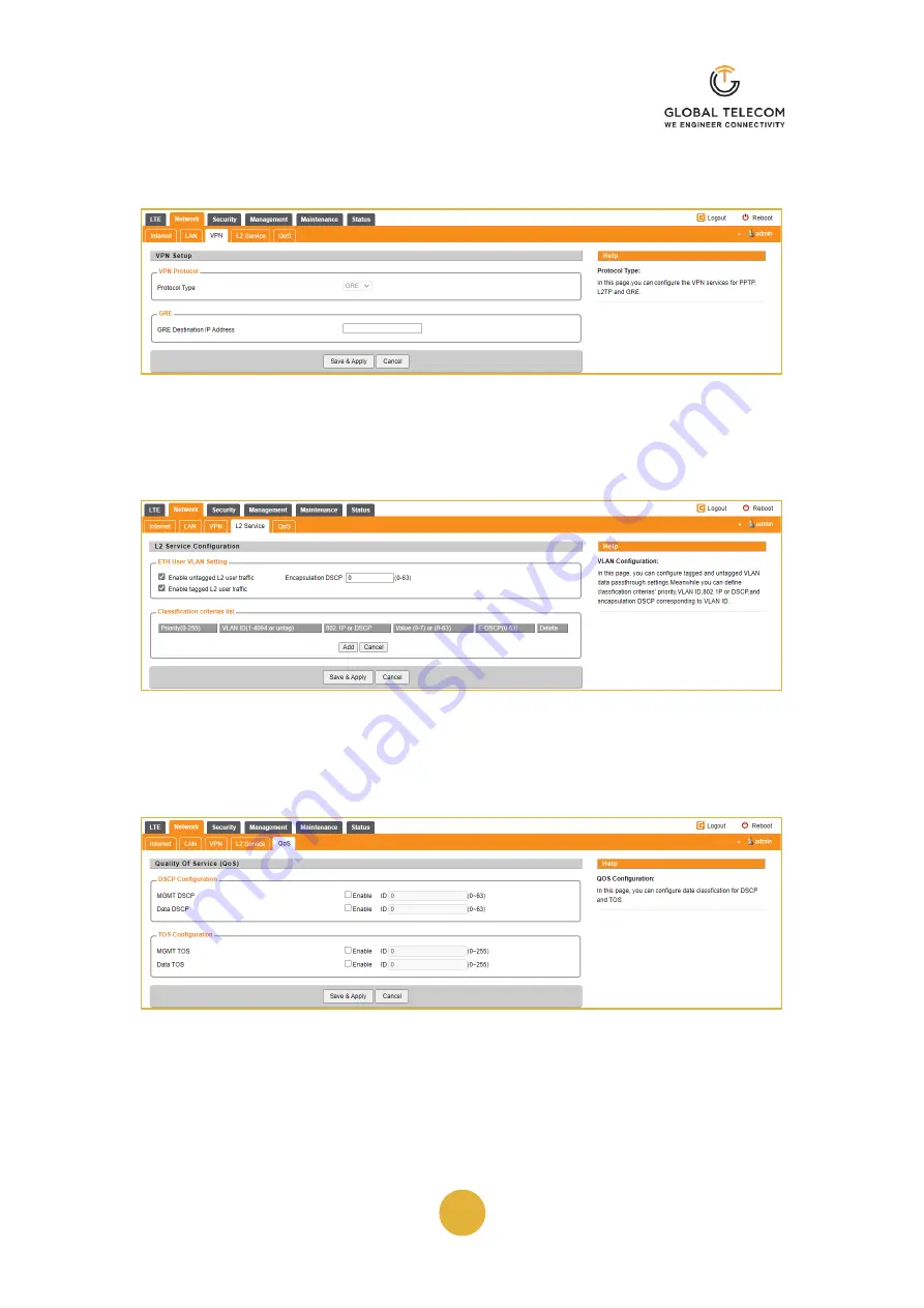 Global Telecom TITAN 4000 User Manual Download Page 17