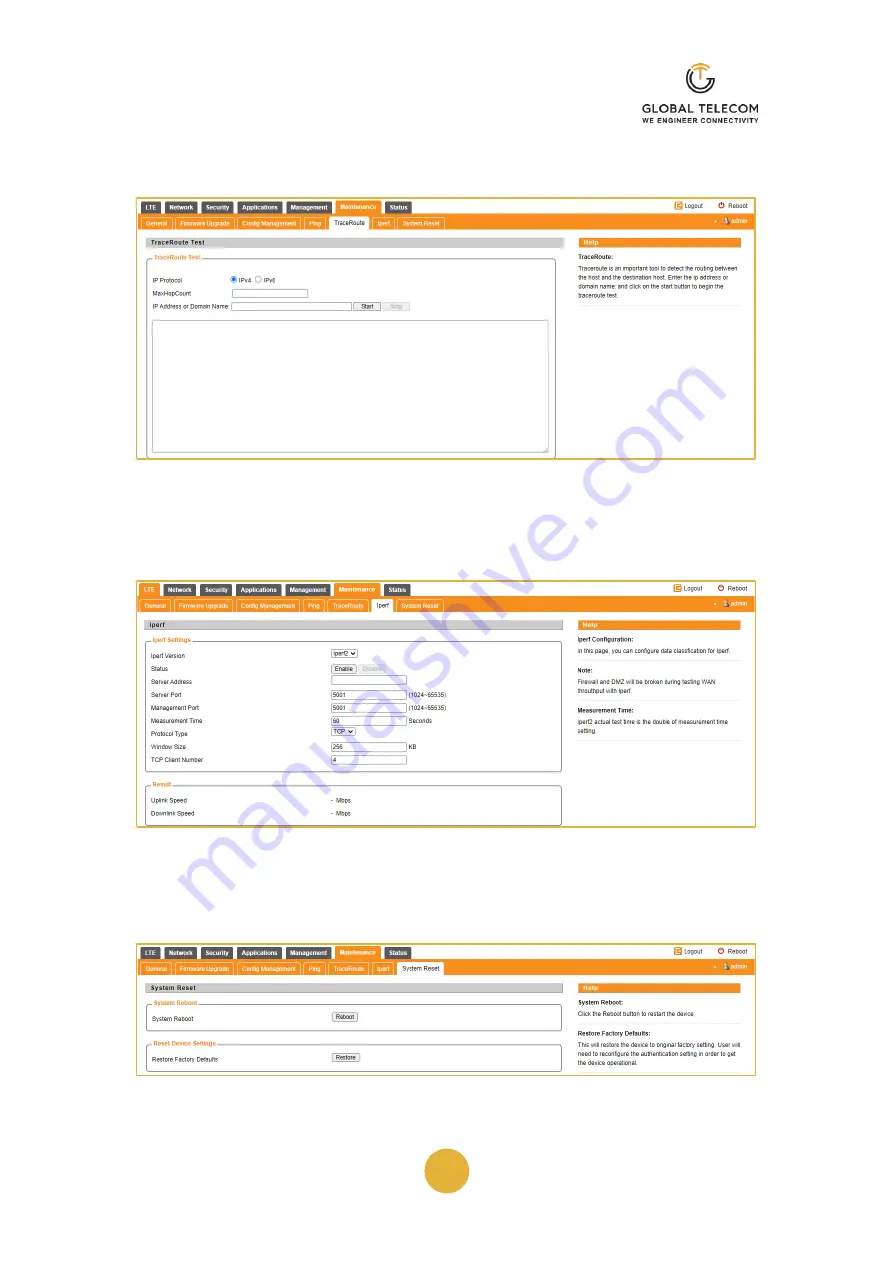 Global Telecom TITAN 4000 User Manual Download Page 26