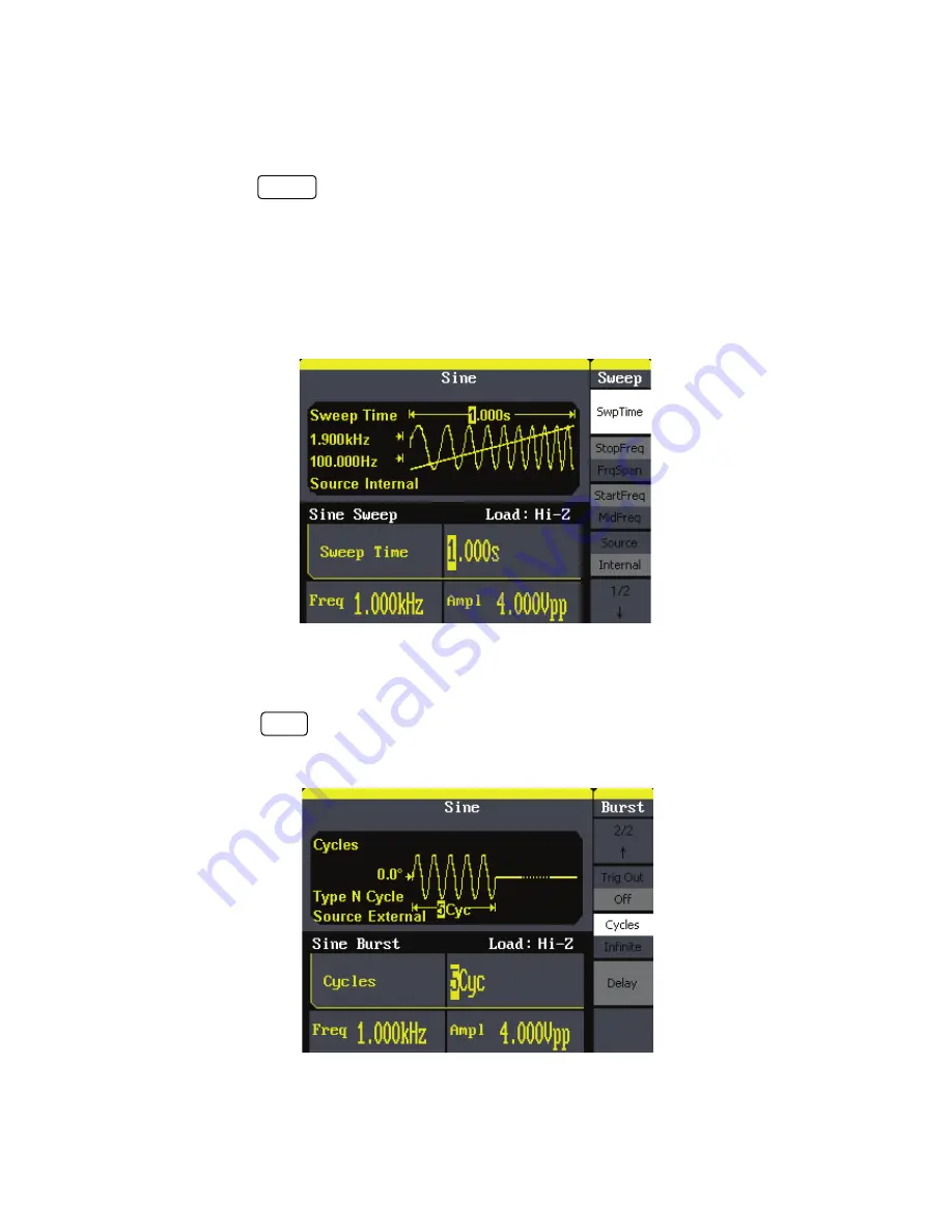 Global Test Supply SFG-205 User Manual Download Page 21