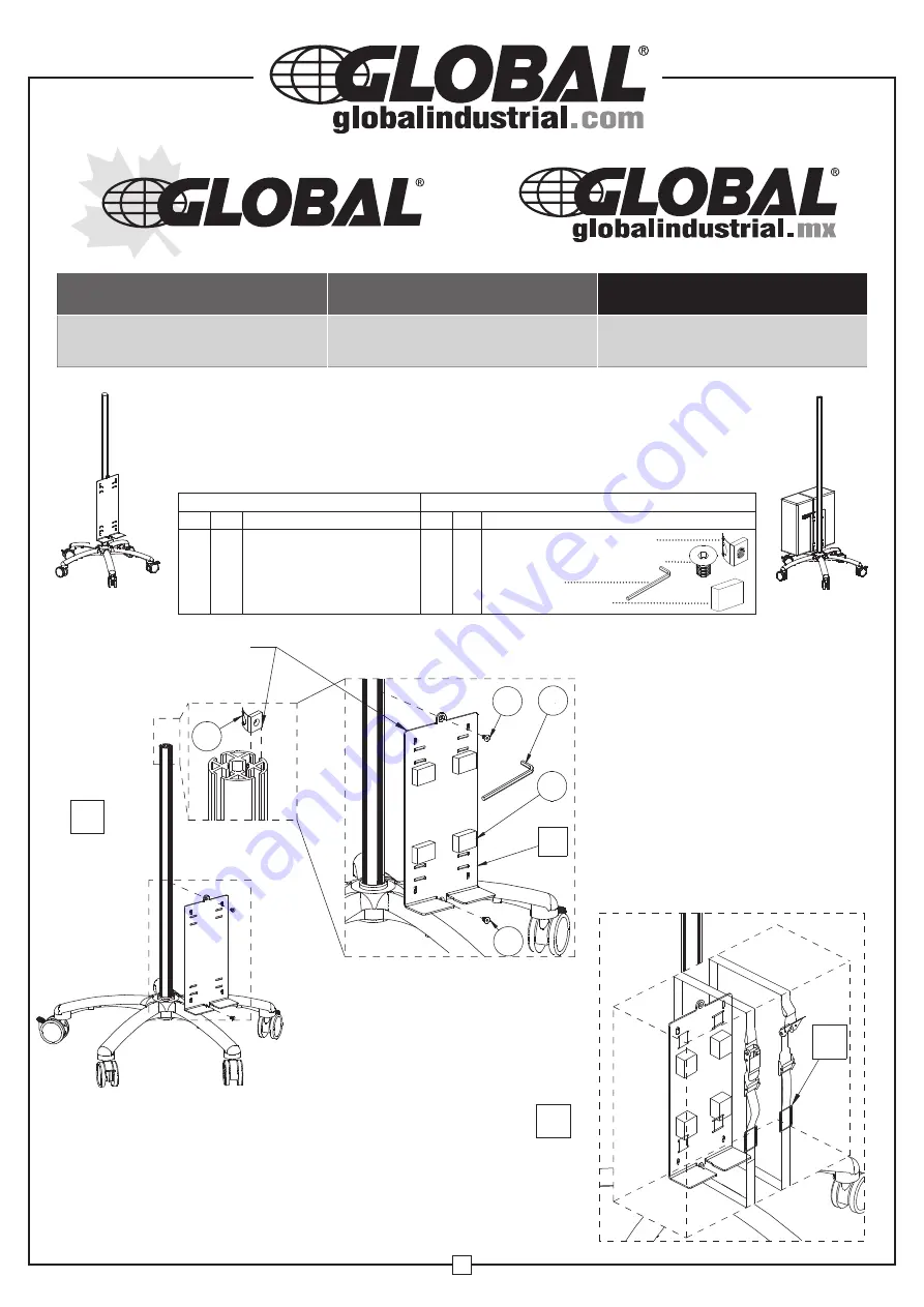 Global 695425 Скачать руководство пользователя страница 3