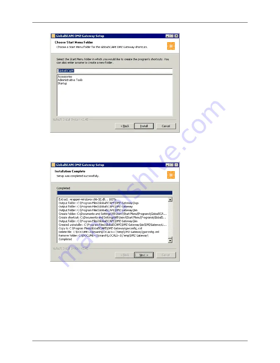 GlobalSCAPE DMZ Gateway v3.1 User Manual Download Page 16